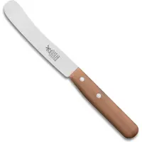 Robert Herder Breakfast Buckels, RVS, perenhout, ontbijtmes