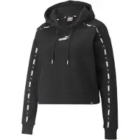 Puma Power Tape Hoodie Zwart M Vrouw