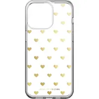 IDEAL OF SWEDEN Clear Case MagSafe voor de Apple iPhone 15 Pro Max - Golden Hearts