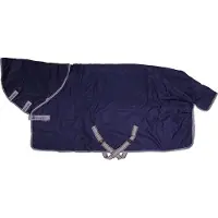 Bucas Deken Freedom Turnout Full Neck 150gr Donkerblauw - 130/175