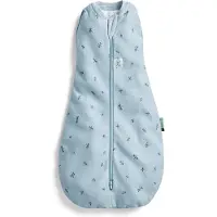 ErgoPouch Cocoon inbaker slaapzak - 0,2 Tog - 2 in 1 Slaapzak - Slaapzak Baby +Inbakerslaapzak - Slaapzakken- Zomerslaapzak - Slaapzak 80 cm - Dragonflies