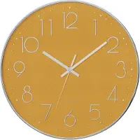 Atmosphera Stille wandklok voor de slaapkamer, klok met stil mechanisme, Ø 30 cm