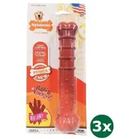 Nylabone textured dura chew beef jerkey voor harde bijters 3x Tot 23 kg