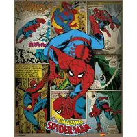 Pyramid Poster Marvel Comics Spider-Man Retro 40x50cm