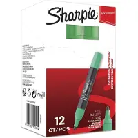 Sharpie Permanente markeerstift Sharpie M15 Groen 12 Stuks