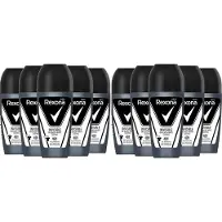 Rexona Deo Roller Men - Invisible On Black & White Clothes - 10 x 50 ml