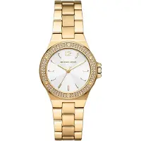 Michael Kors Gouden Vrouwenhorloge Met Quartz Beweging