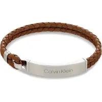 Calvin Klein - Leren Armband Voor Heren