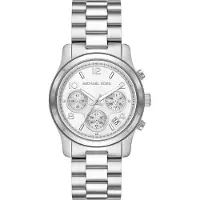 Michael Kors horloge MK7325 Runway zilverkleurig female