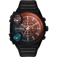 Diesel Sideshow Heren Horloge Zwart DZ7474