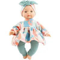 Paola Reina Andy Primavera Esther babypop blank meisje met blauwe ogen en sproeten 27cm
