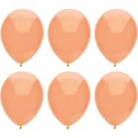 Haza Ballonnen verjaardag/thema feest - 200x stuks - perzik roze