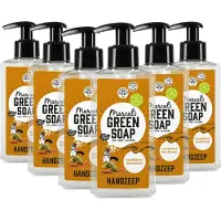 Marcel's Green Soap 6x Handzeep Sandelhout & Kardemom 250 Ml
