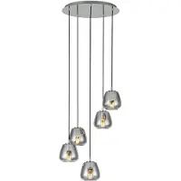 Stars of Light Vide hanglamp Albarino 5-lichts