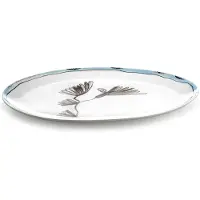 Serax Midnight Flowers ovaal bord 30 cm