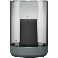 Blomus Windlicht Calma L Steel Gray Smoke