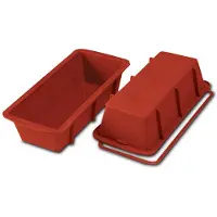Silikomart bakvorm cake 24 x 10 cm silicone bruin