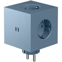 Avolt Square 2 stopcontact Shark Blue