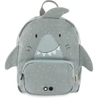 Trixie Baby Trixie Rugzak - Kinderrugzak Meneer Haai, waterafstotend - Schooltas Haai