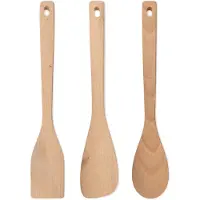 Alessi Keukenset KitchenTools Wood (Set van 3)
