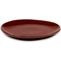 Serax Dinerbord La Mère Tableware By Marie Michielssen Venetian Red L 25 cm