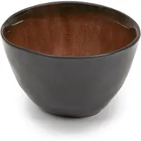 Serax Kom M Brown Pure Black 10 cm