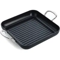 Greenpan Grillpan Barcelona Pro Vierkante Grill Met Keramische Antikleeflaag 28 cm