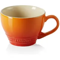 Le Creuset - Grote Cappuccino Mok Oranjerood 0,4l