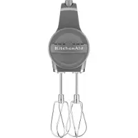 KitchenAid Draadloze Handmixer 5KHMB732EDG - Houtskoolgrijs