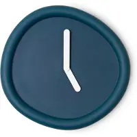 Werkwaardig Ronde Klok Diepblauw / Round Clock Deepblue - Design klok