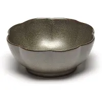 Serax Inku geribbelde kom XL Ø15 cm Green
