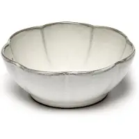 Serax Kom Inku Tableware White L 13 cm