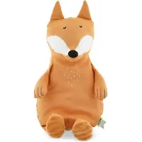 Trixie Knuffel - Mr. Fox - Dieren Pluche - Vos - Eerste knuffel voor Baby- 100% biologisch katoen - Groot