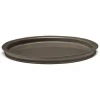 Serax Ontbijtbord Dune Tableware By Kelly Wearstler Dark Brown XS 17,5 cm