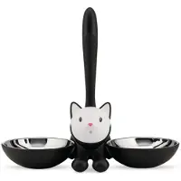 Alessi Kattenvoerbak Tigrito Black