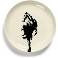 Serax Ontbijtbord Feast Tableware By Ottolenghi White Artichoke Black S 19 cm