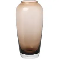 Blomus Vaas LETA 17 cm, koffie, Blomus