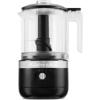 KitchenAid Draadloze Hakmolen 5KFCB519EBM - Matzwart