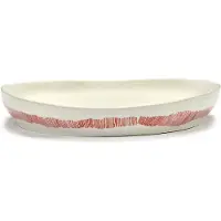 Serax - Ottolenghi Feast - Serveerkom M - Wit/Rood - 36 Ø