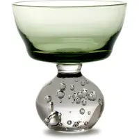 Serax Eternal Snow Stem Glass M Green