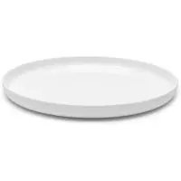 Serax Base hoog dinerbord ø 32 cm hoogte 3 cm porselein wit mat