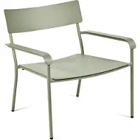 Serax Vincent Van Duysen August loungestoel m/armleuning eucalyptus groen