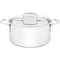 Demeyere 5-PLUS 40851-106-0 Steelpan 3 liter rond zilver, Pan + steelpan, Zilver