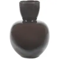 Serax Vaas Pure Interior By Pascale Naessens Black Brown S 24,5 x 24,5 x 39 cm