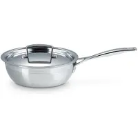 Le Creuset RVS Chef's pan 20cm met antiaanbaklaag