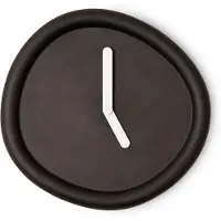 Werkwaardig Ronde Klok Zwart / Round Clock Black - Design klok