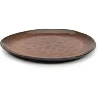 Serax Pure serveerbord ovaal ø 28 cm keramiek bruin