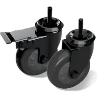 Big Green Egg wielen set van 2