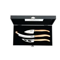 Laguiole Kaasmes Luxury Line Eikenhout Stonewash (3-Delig)