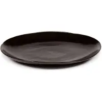Serax Dinerbord La Mère Tableware By Marie Michielssen Dark Brown XL 27 cm